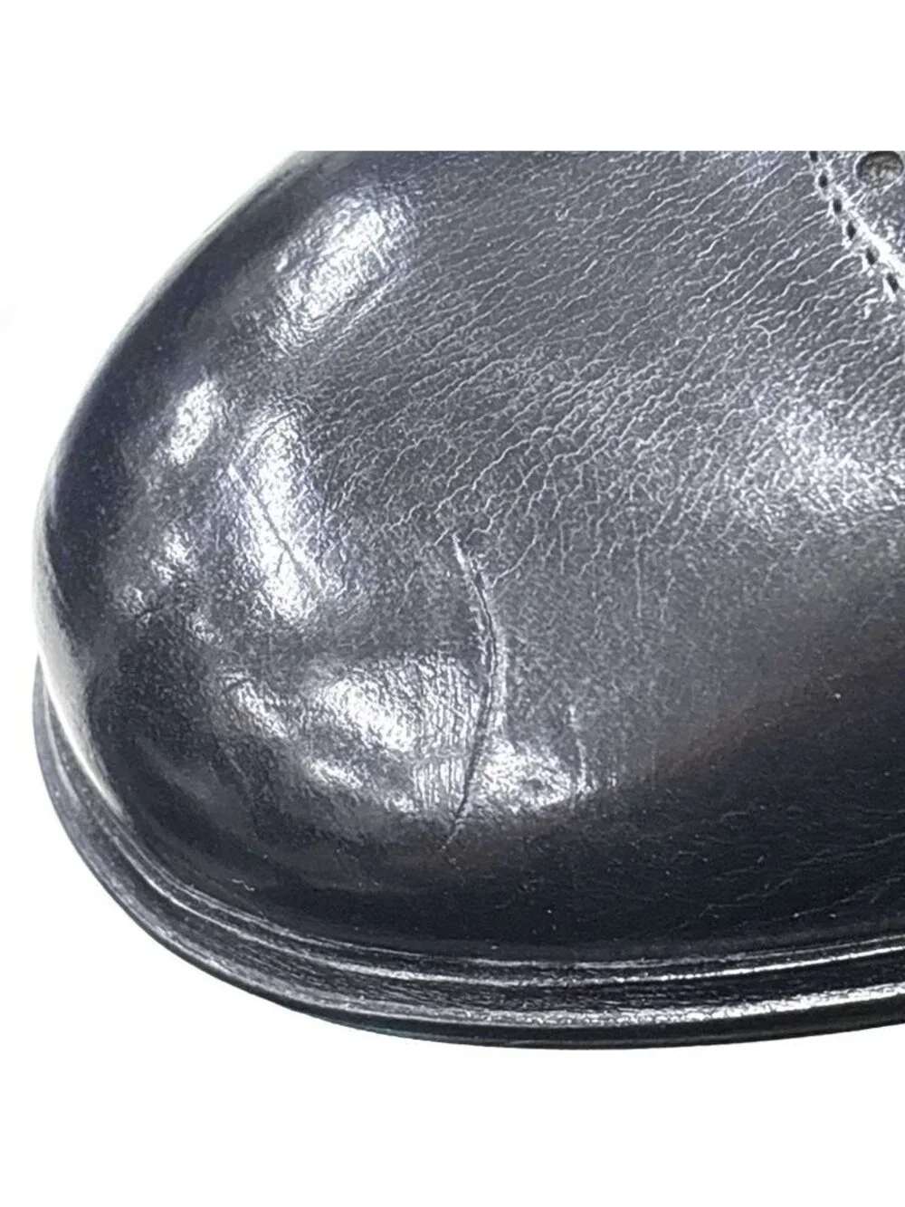 Dolce & Gabbana Medallion Leather Shoes Black 6 - Picture 7 of 9